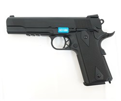 WE, Пистолет Colt М1911А1 GGBB (BK) - фото 13472