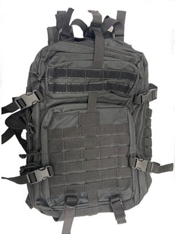 Рюкзак 600D polyester with PVC coating 40L (Black) BK-2265 - фото 15074