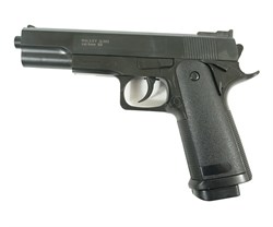 Galaxy, Пистолет COLT1911 с глушителем SPRING (Black) G.053B - фото 15102