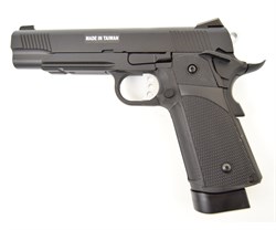 KJW, Пистолет Colt M1911 Hi-Capa CO2 GBB (Black) KP-05.CO2 - фото 15122