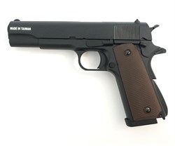 KJW, Пистолет Colt M1911A1 CO2 GBB (Black) 1911.CO2 II - фото 15157