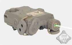 FMA, PEQ15 Battery Case/Green laser (Desert) TB544 - фото 15344