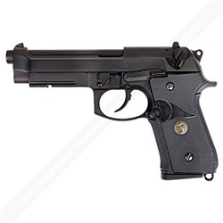WE, Пистолет Beretta M92F с рельсой GGBB (BK) WE-M008-BK / GP321 - фото 15911