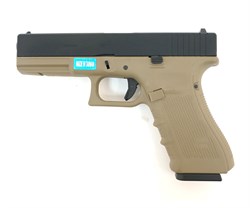 WE, Пистолет Glock-17 gen4 GGBB (TAN) WE-G001B-TAN - фото 15934