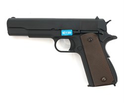 WE, Пистолет Colt M1911А1 CO2 GBB Gen 2 (Black) WE-E017C-BK - фото 15951