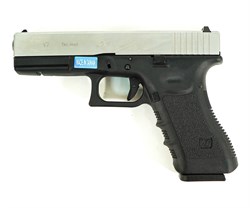 WE, Пистолет Glock-17 gen3 GGBB (Chrome) WE-G001A-SV / GP616-SV - фото 15958