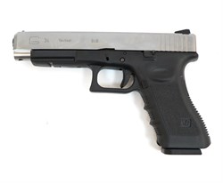 WE, Пистолет Glock-34 gen3 GGBB (CHROME) WE-G008A-SV - фото 15982