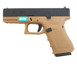 WE, Пистолет Glock-19 gen4 GGBB (TAN) WE-G003B-TAN / GP619B-TAN - фото 16047