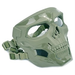 Маска защитная Tactical Skull Messenger (Olive) AS-MS0159OD - фото 16059