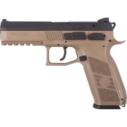 KJW, Пистолет CZ P-09 GGBB (TAN) P-09.GAS TAN - фото 16095