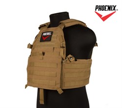 Phoenix, Бронежилет Plate Carrier 6094-PH (Coyote) (L/XL) PH-6094-CO - фото 16112