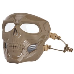 Маска защитная Tactical Skull Messenger (Tan) AS-MS0159T - фото 16204
