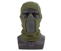 Emerson, Маска защитная сетчатая на лицо балаклава Shadow Warrior Hood (Olive) BD6690OD - фото 16272
