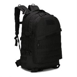 Рюкзак 600D polyester with PVC coating 45L (Black) GB-0065 BLACK - фото 16295