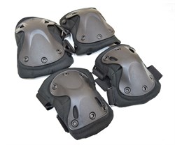 Наколенники + налокотники SWAT X-Cap (Black) WS20152B AS-PG0021B KP-02B  KP-01BK - фото 16435