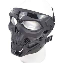 Маска защитная, Tactical Skull Messenger (Black) AS-MS0159B - фото 16618
