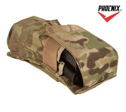 Phoenix, Подсумок с клапаном АК под 2 магазина (Multicam) PH-AK2-MC - фото 16976