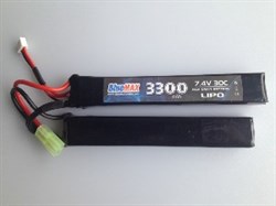 BlueMAX 7.4V 3300mAh Li-Po 30C nunchuck (19x21x128) peudhwRghuIjYQBjQYX1B2 - фото 17296