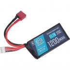BlueMAX, АКБ 11.1V 1200mAh Li-Po 20C stick Mini-type (72x35x19mm) Т-коннектор AC-Li-Po-074-T - фото 17983