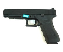 WE, Пистолет Glock-34 gen3 GGBB (Black)