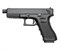 KJW, Пистолет Glock-17 с резьбой под глушитель CO2 GBB (Black) KP-17-TBC.CO2-BK - фото 15131