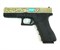 WE, Пистолет GLOCK-17 gen3 GGBB (бронза с гравировкой) WE-G001BOX-IV - фото 15914