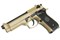 WE, Пистолет Beretta M92F GGBB (TAN) WE-M009-TAN / GP301(TAN) - фото 15929