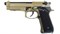WE, Пистолет Beretta M92F с рельсой CO2 GBB (TAN) WE-M008-T-M9A1-CO2 / CP321(TAN) - фото 15970