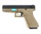 WE, Пистолет Glock-18 gen4 автомат GGBB (TAN) WE-G002B-TAN / GP617B(TAN) - фото 15983