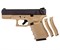 WE, Пистолет Glock-23 gen4 GGBB (TAN) WE-G004B-TAN - фото 16004