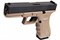 WE, Пистолет Glock-17 gen3 GGBB (Tan) WE-G001A-TAN / GP616(TAN)