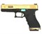 WE, Пистолет Glock-17 G-Force GGBB (Black/Chrome/Gold) WE-G001WET-3 - фото 18166